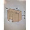 Image 1 : SHAKER STYLE 2 DOOR WALL CABINET- RETAIL $574.18