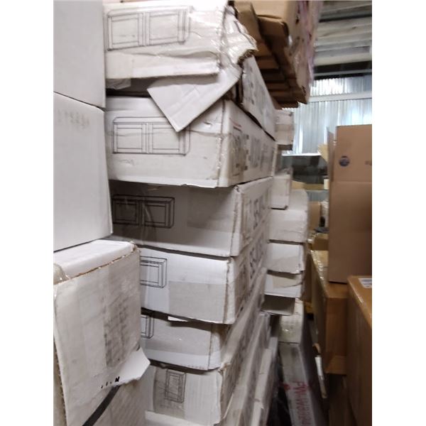 ASSORTED DEALER LOT OF CABINETS- RETAILS UP TO $600.00 EA.