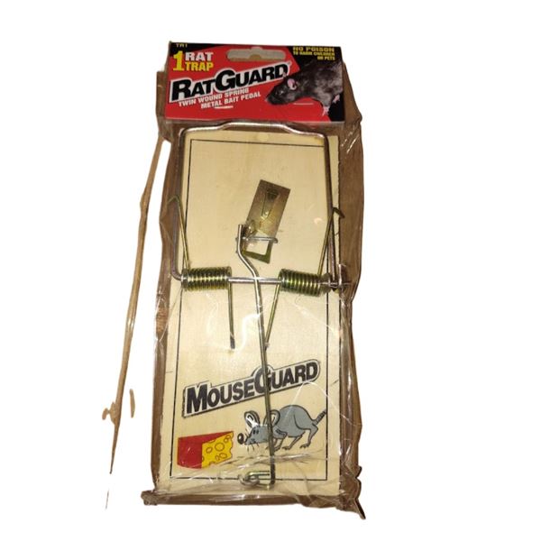 JUMBO WOOD RAT/RODENT TRAP-APPROX. $49.00 LOT VALUE