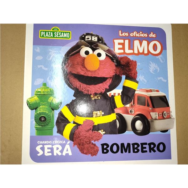 ELMO HARD READING PUZZLE & ACTIVITY BOOK- APPROX. $120.89 LOT VALUE
