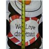 Image 2 : INDOOR/OUTDOOR 35 " HANGING CHRISTMAS SNOWMAN : COMP PRICE $29.99