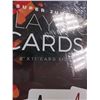 Image 3 : SUPER JUMBO PLAYING CARDS - RETAIL $24.99