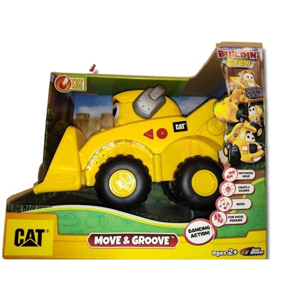 CAT ROAD RIPPERS BUILDIN CREW FRONT LOADER TOY- RETAIL $19.99
