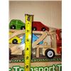 Image 3 : WOODEN CAR TRANSPORT TRUCK- RETAIL APPROX. $29.96