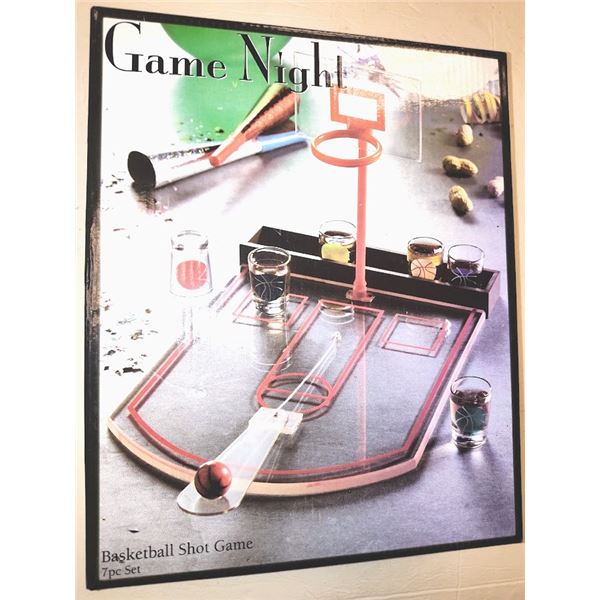 GAME NIGHT BASKETBALL SHOT GAME - RETAIL $25.95