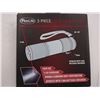 Image 2 : FINELIFE 3 PIECE LED FLASHLIGHT SET - RETAIL $15.00