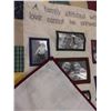 Image 4 : QUILTED FAMILY PHOTO COLLAGE WALL HANGING - RETAIL $24.99