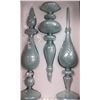 Image 1 : VALERIE PARR HILL PEARLIZED FINISH GLASS SITTING FINIAL ORNAMENTS - RETAIL $49.95