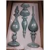 Image 3 : VALERIE PARR HILL PEARLIZED FINISH GLASS SITTING FINIAL ORNAMENTS - RETAIL $49.95