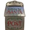 Image 1 : APPROX. 16" X 11" METAL CHRISTMAS "LETTERS TO SANTA" MAILBOX - RETAIL $39.99