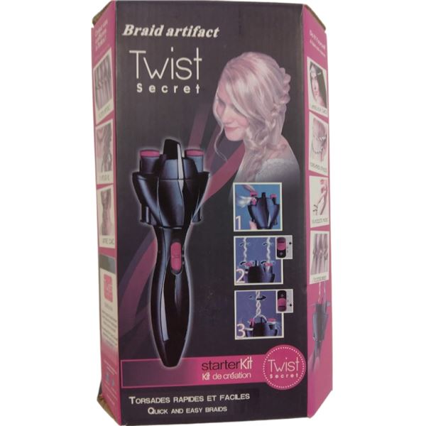 BRAID ARTIFACT TWIST SECRET STARTER KIT FOR BRAIDING HAIR - RETAIL $23.99