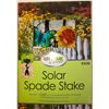 Image 1 : HOME & GARDEN SOLAR SPADE STAKE - RETAIL $19.99