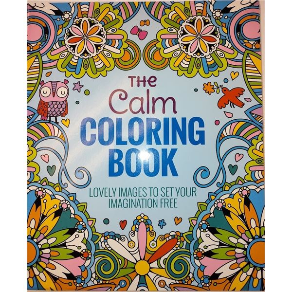 THE CALM COLORING BOOK - RETAIL $14.99