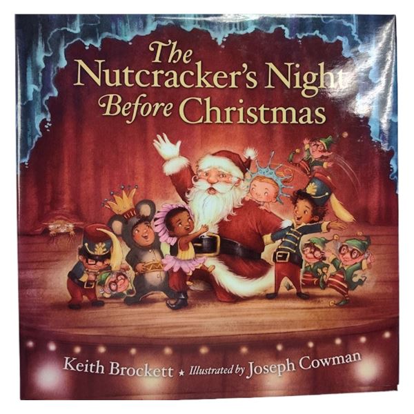 THE NUTCRACKERS NIGHT BEFORE CHRISTMAS BOOK- RETAIL $15.99