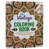 Image 1 : THE VINTAGE COLORING BOOK - RETAIL $29.99