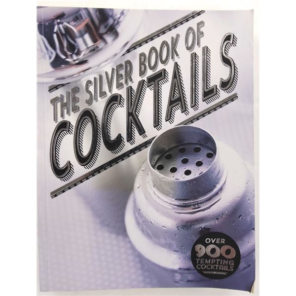 THE SILVER BOOK OF COCKTAILS - RETAIL $19.99