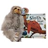 Image 1 : "THE SLOTH SLEPT ON"  BOOK &  PLUSH SLOTH - RETAIL $39.99