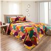 Image 1 : Lavish Home Full/Queen Quilt Bed Set, 3 Piece Microfiber Quilt : Comp $35.00