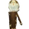 Image 3 : 34 " RUSTIC REAL LOG CARVED SANTA : COMP $69.00