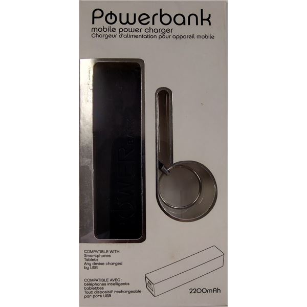 POWER BANK PORTABLE MOBILE PHONE CHARGER/ COMPATIBLE WITH ALL USB DEVICES