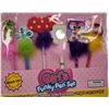 Image 1 : GIRLS FUNKY PEN SET/ PACK OF 6 FUNKY PENS/ BLACK NON TOXIC INK: COMP $19.95