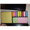 Image 3 : SET OF 2 LARGE MEMO HOLDER WITH STICKY NOTES - RETAIL: $12.95 EACH