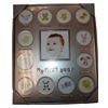 Image 1 : MY FIRST YEAR PHOTO FRAME METAL AND COPPER - RETAIL: $29.99