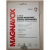 Image 2 : MAGNAVOX 2 PACK WATER RESISTANT STEREO EARPHONES