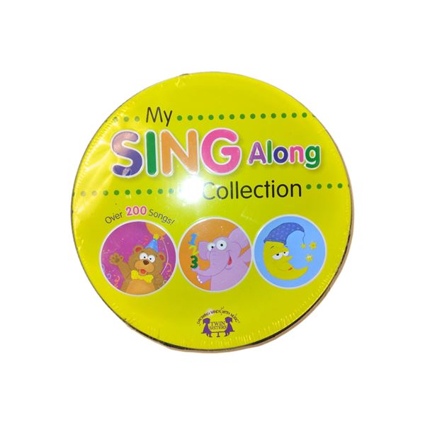 MY SING ALONG CD COLLECTION - OVER 200 SONGS