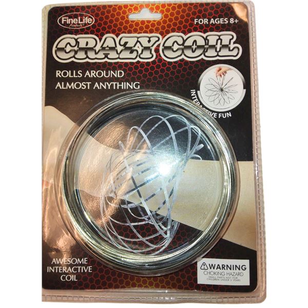FINELIFE CRAZY COIL - INTERACTIVE FOIL ROLLS AROUND ANYTHING