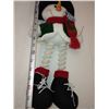 Image 3 : 18" PLUSH DOOR HANGING SNOWMAN - RETAIL VALUE : $9.99