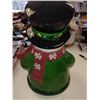 Image 2 : 17" LIMITED EDITION SNOWMAN CANDY SERVER - RETAIL VALUE : $59.00