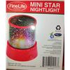 Image 1 : LED MINI STAR NIGHT LIGHT - RETAIL VALUE $19.99