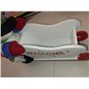 Image 2 : PLUSH WOOD SNOWMAN SLEIGH HOLDER - RETAIL VALUE $29.00