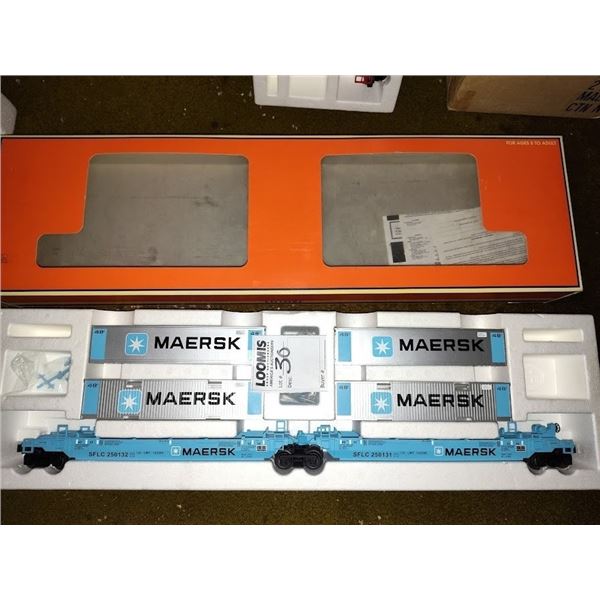 LIONEL MAERSK MAXI - STACK SET - IN ORIGINAL BOX