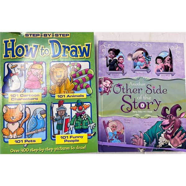SET OF 2 KIDS BOOKS - RETAIL VALUE OF SET $29.00