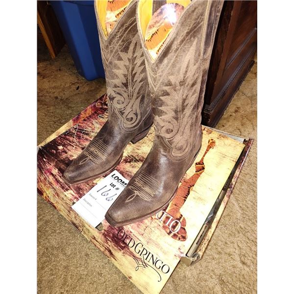 SIZE 8.5 D COWBOY BOOTS - OLD GRINGO
