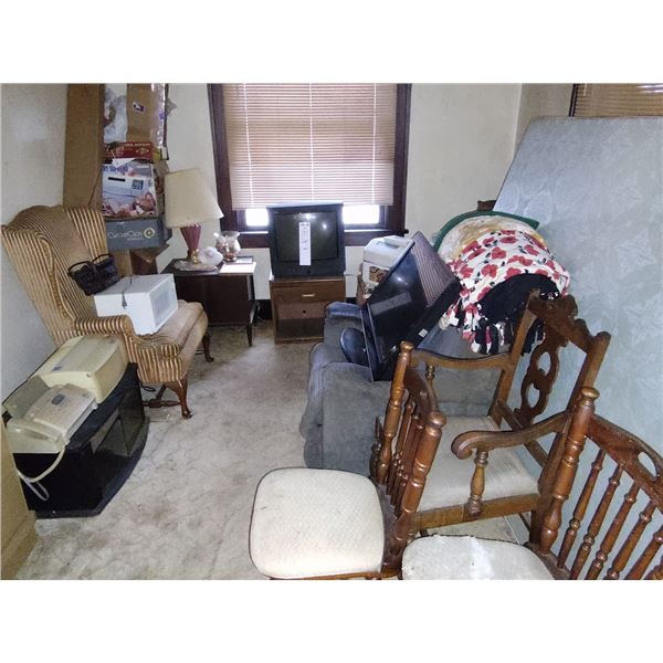 LARGE ROOM BUNDLE WITH FURNITURE AND ELECTRONICS