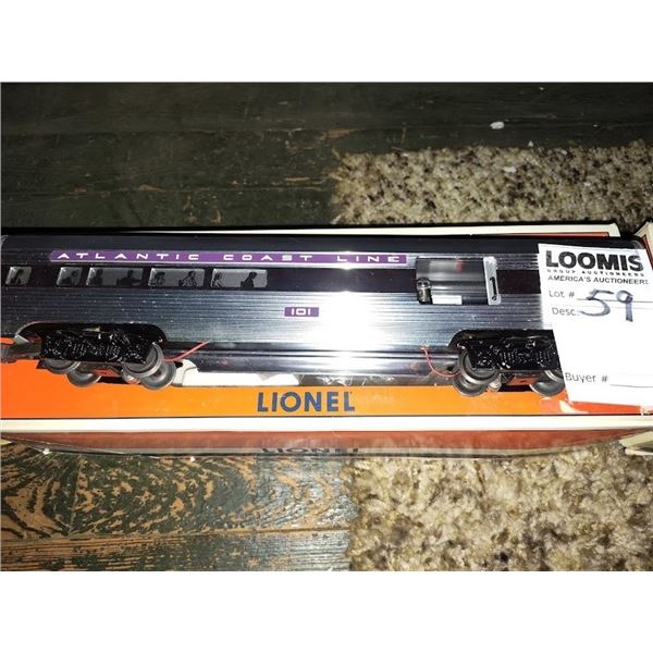 LIONEL ATLANTIC COAST LINE NO: 101 COMBINATION CAR - APPEARS UNUSED AND IN NEW C0NDITION