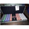 Image 1 : POKER SET WITH METAL CASE
