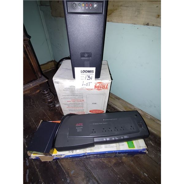BACK UP POWER SUPPLY AND WORKSTATION