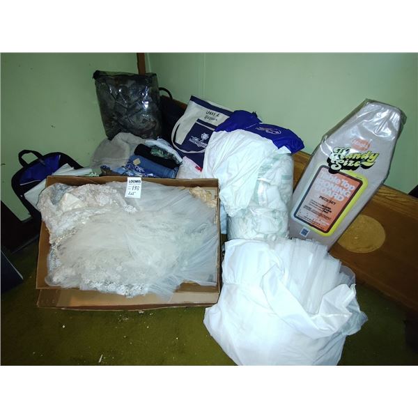ANTIQUE WEDDING DRESS AND OTHER ITEMS IN GOOD CONDITION