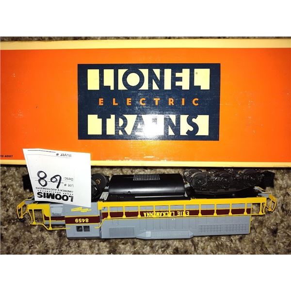 LIONEL ERIE LACKAWANNA SD-40 DIESEL LOCOMOTIVE (NON-POWERED) - UNUSED AND IN BOX