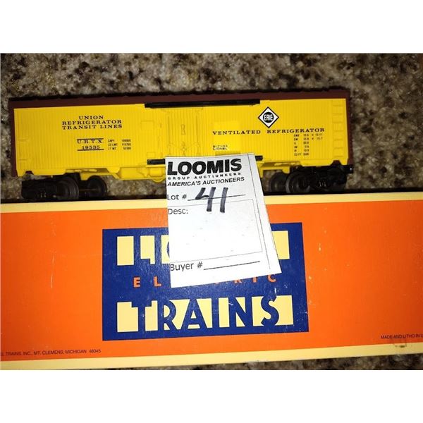 LIONEL ERIE REEFER - UNUSED AND IN BOX