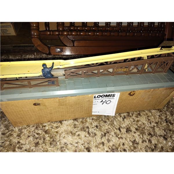 LIONEL NO. 362 BARREL LOADER - UNUSED AND IN BOX
