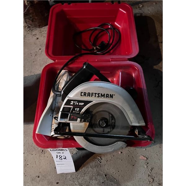 CRAFTSMAN 2 1/4 HP SAW/WORKS