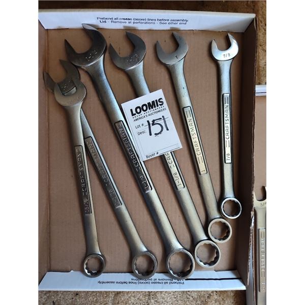 CRAFTSMAN COMBO WRENCHES