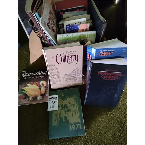 CULINARY BOOKS (MOSTLY PROFESSIONAL)