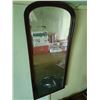 Image 1 : ANTIQUE WOOD MIRROR 36"