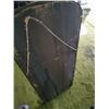 Image 2 : ANTIQUE WOOD MIRROR 36"